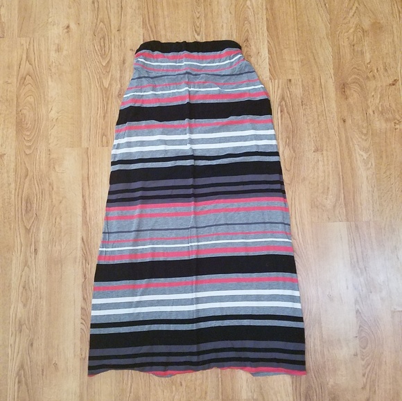 Pink Black White and Grey Merona Maxi - Picture 1 of 2